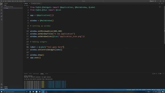 Make GUI Applications In Python With PyQt6 | PyQt6 Tutorial Part 1 смотреть онлайн