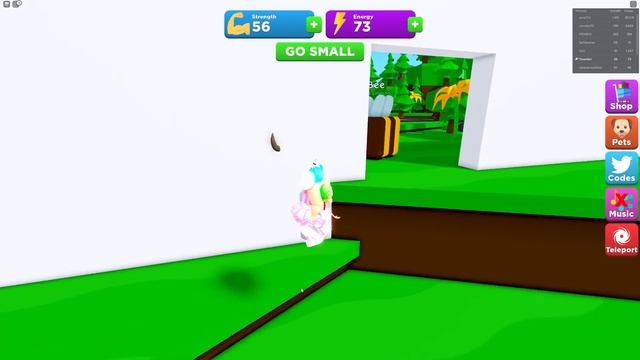 ¡ME PONGO SUPER FUERTE! Roblox Super Strong Simulator смотреть онлайн