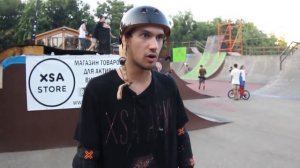 роллер сделал тройное сальто назад! Впервые в мире! triple backflip