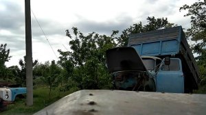 Снимаем мотор Газ 53  10 мая 2018 год