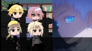 •|Tokyo revengers react to Takemichi as Satoru Gojo|•