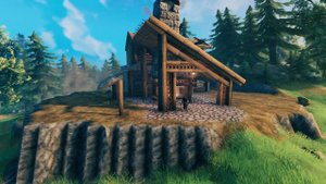 Valheim | The Blacksmith house Ep#19 Season 1 final build