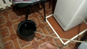 Самодельный паровой нож для распечатки пчелиных рамок.