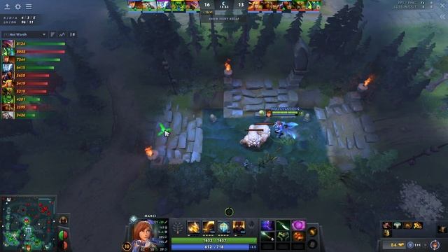 Marci Dota 2 Gameplay Ana with 23 Kills and Aghanims смотреть онлайн