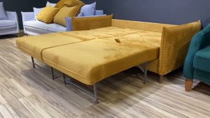 Диван-кровать на высоких ножках