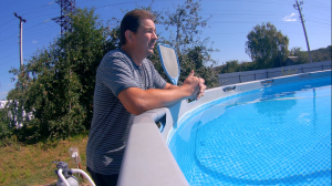 Каркасный бассейн Быстрый ремонт