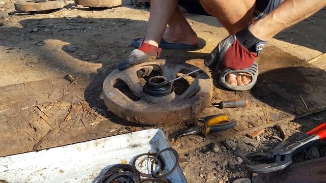 ДТ-75. Возрождение. Часть десятая. Ходовка.