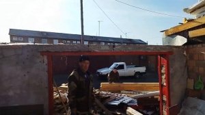 Гараж мечты растет вверх. Реконструкция крыши.