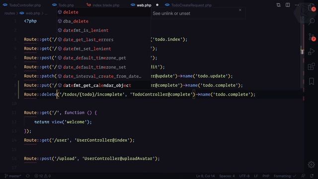 31  Laravel 7 for beginner   Todo List Mini Project 13 | Mark as Incomplete