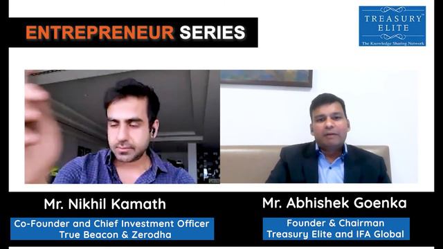 Mr. Nikhil Kamath, Co-Founder & CIO, Zerodha & True Beacon  - TE Leadership Series #26