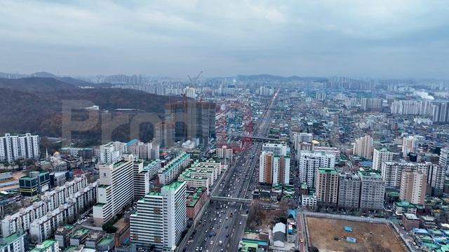 인천 광역시 서구(Seo-gu, Incheon, South Korea) #대한민국 #인천 #도심 #풍경 #드론 #영상