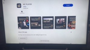 Как найти MC PALYER в Google Play