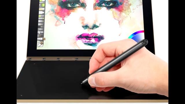 Lenovo Yoga Book 10 Intel Atom Android 6 2-in-1 Laptop review in hindi смотреть онлайн