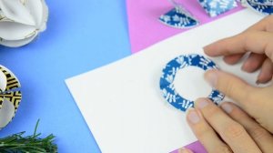 Очень ЛЕГКО ШАР из БУМАГИ своими руками | НОВОГОДНИЕ ИГРУШКИ на Ёлку  Laksi