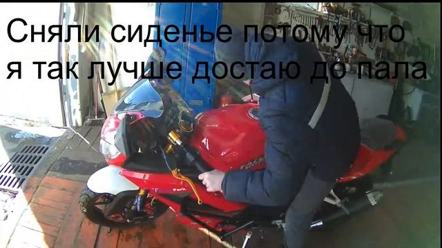 Конец доработок мотоцикла Falcon SpeedFire 250.