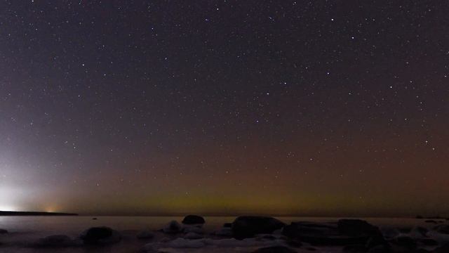 Северное сияние в ЛО [4K], 9-10 декабря 2020 смотреть онлайн