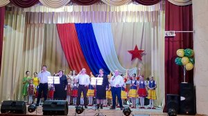 «Россию строят мужики» в исполнении ВИА "Союз" (Табунский РДК - День защитника Отечества) 25.02.2024