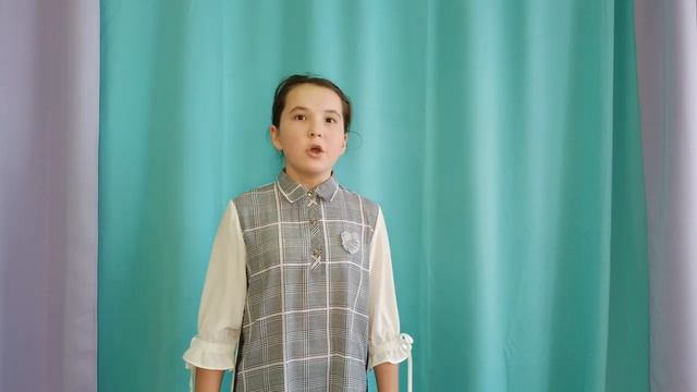 Газимова Нурзиля Руслановна 11 лет Муса Джалиль "Осень" на татарском языке смотреть онлайн
