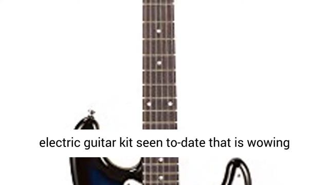 RockJam 6 String Electric Guitar Pack, Right, Blue Burst (RJEG02-SK-BB) - Overview смотреть онлайн