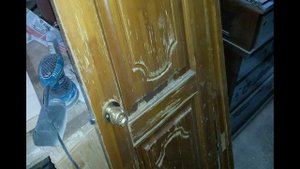 Реставрация деревянной двери (Томск)
