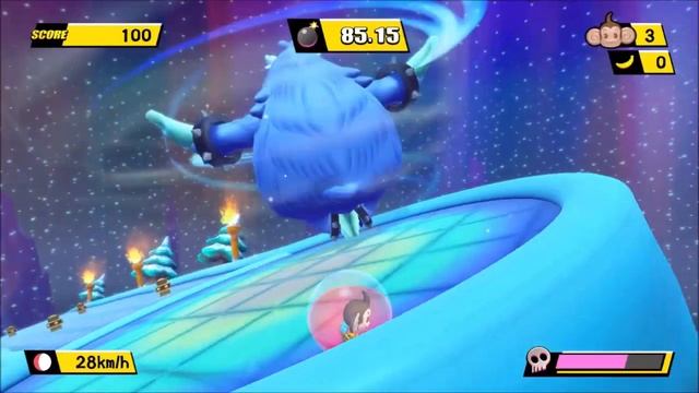 Super Monkey Ball: Banana Blitz HD Boss 3 - Yetti смотреть онлайн
