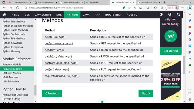 PIP and Requests Module -First project(Weather information) part 2-#python intermediate course