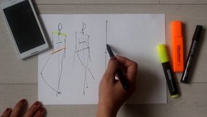 Как рисовать модные эскизы. Рисуем одежду. FASHION SKETCH. Советы дизайнера.Урок 2