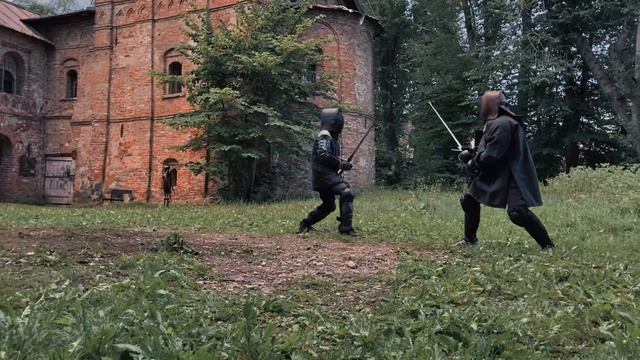 Тренировочные бои на федершвертах (длинный меч). Новгород ХЕМА (Novgorod HEMA), 2023