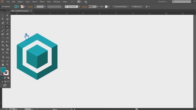How to Design 3D Logo | Illustrator Logo Design CC Tutorial | 3D Logo Design