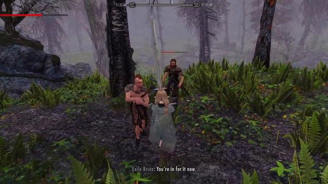 Skyrim Mod: Hallowed Sword Moveset смотреть онлайн