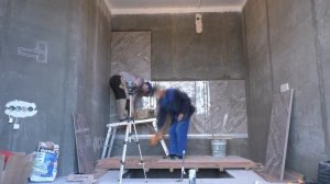 Укладка керамогранита крупного формата 1200х600мм!)