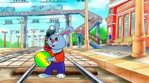 На пути железнодорожном будь предельно осторожен. 1 серия_Мультфильм