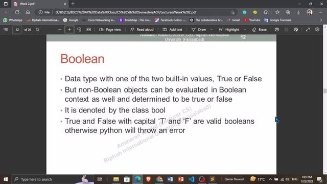 Data Types in Python | List in Python | Tuple in Python | Set in Python | With Example | Lecture #