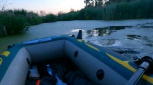 Озеро Торфянка на лодке. Болота.  Лосиный остров