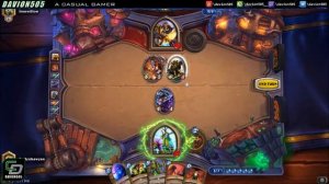 HEARTHSTONE Gameplay PC Ranked Standard Deck: Druid vs Paladin