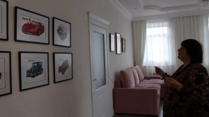 Дизайн проект квартиры студии 100м2.