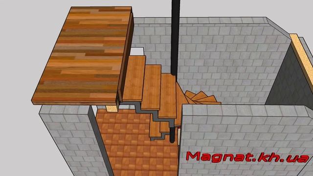 Эскиз винтовой лестницы. смотреть онлайн