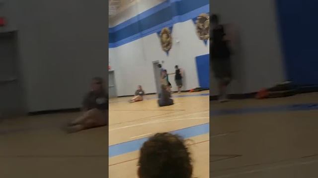 Band instructor face plants in a game of freeze tag