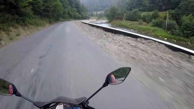 Самая красивая дорога в Украине. Переезжаю Карпаты на Lifan KPR 200. Мотопутешествие, часть 9