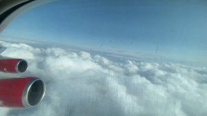 Перелёт Москва SVO - Анталья AYT. А/К РОССИЯ Boeing 747-400 "Flight Moscow SVO - Antalya AYT"