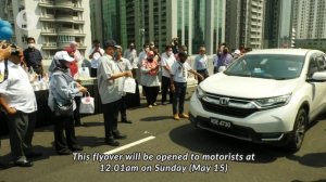 New flyover on Jalan Tun Razak to open on May 15