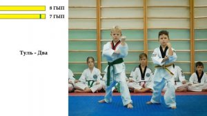 8 и 7 ГЫП | Аттестация по таэквондо (Желтый пояс и Желто-зеленый пояс)
