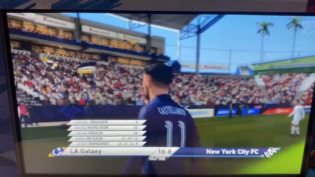 FIFA 22 MLS 2022 Season - New York City FC @ LA Galaxy смотреть онлайн