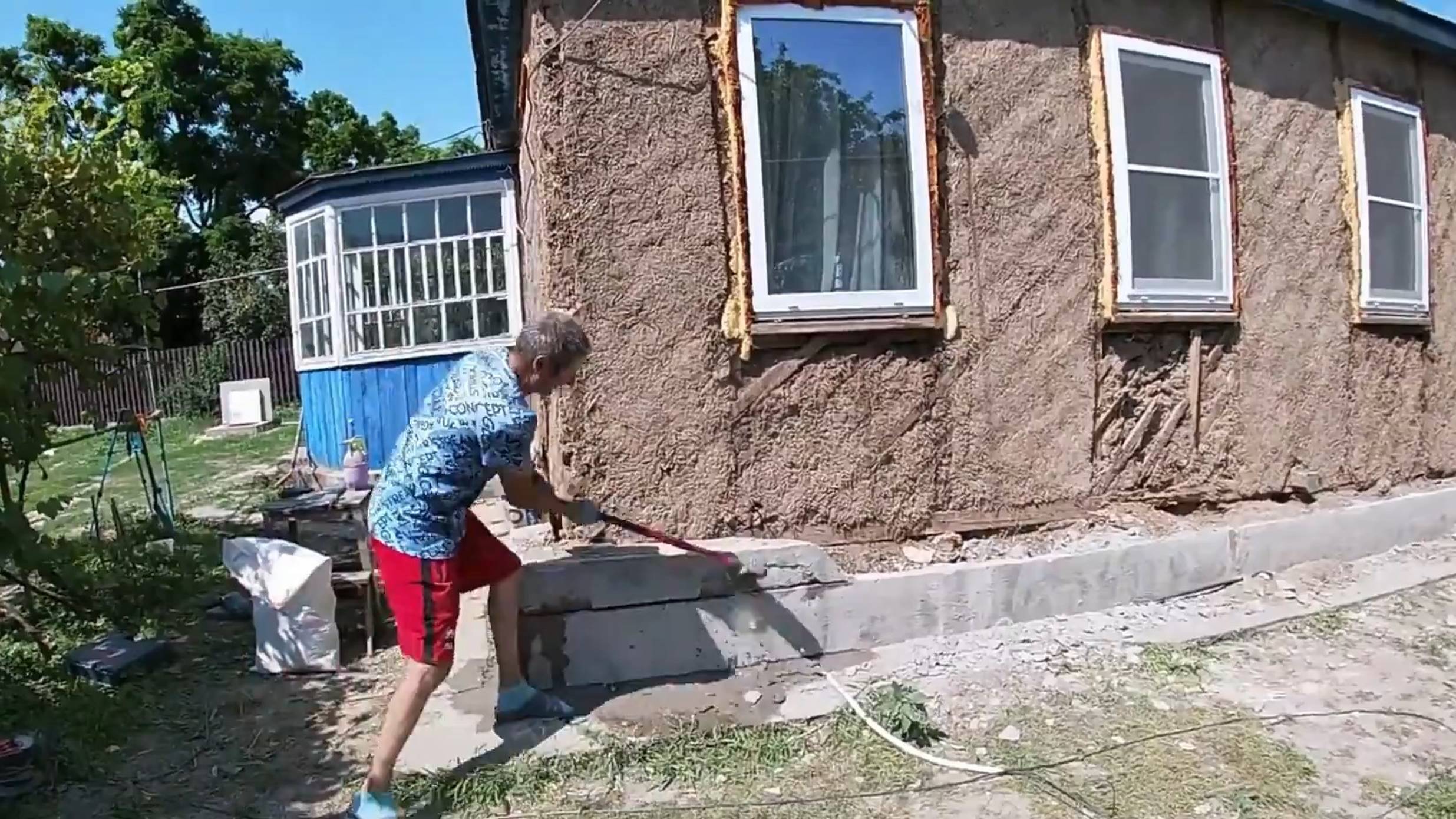 Восстановление очень старого дома за 128 дней