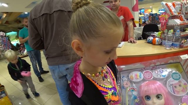 Влог. Выходной день гимнастки Николь / Чемпионат по художественной гимнастике / Новая кукла