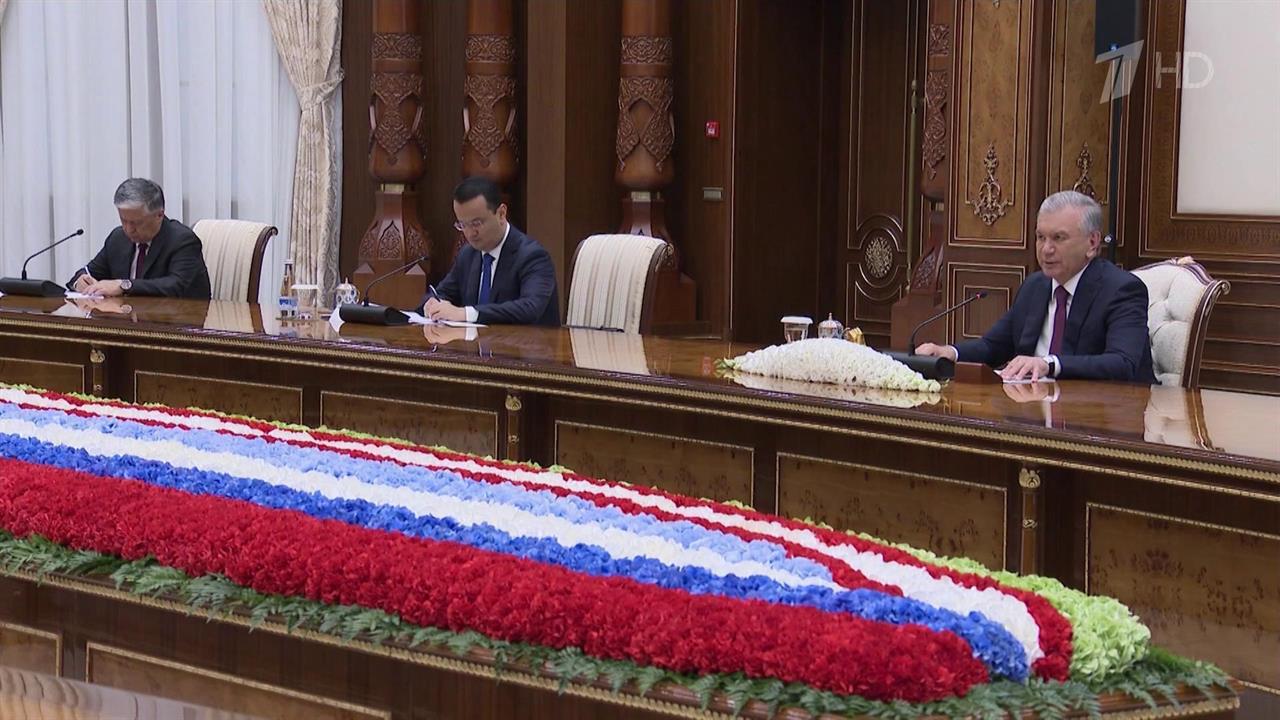 В Ташкенте состоялась встреча главы российского правительства и президента Узбекистана