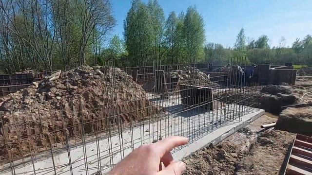 Монолитный ленточный фундамент, мелко-заглубленный! Как правильно!