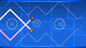 Hyper Wave (Sonic Wave Remake) Layout | Geometry Dash