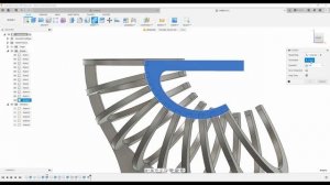 Кресло параметрическое за 15  мин на FUSION 360.
