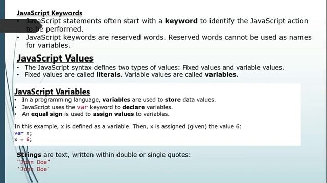 JavaScript class - 1 (Introduction)